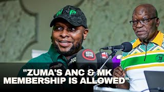 Floyd Shivambu Speaks Out: Why Jacob Zuma's ANC \u0026 MK Party Dual Membership is Allowed