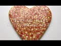 Murrine heart - fused glass projects, ideas and techniques