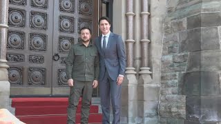 Canada: PM Trudeau welcomes Zelensky to Parliament | AFP
