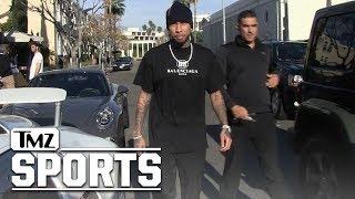 Tyga Supports Lonzo Ball Rapping in Lithuania | TMZ Sports