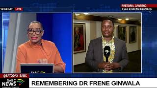 Memorial service for the late Dr Frene Ginwala takes place