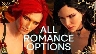 All Romance Options In THE WITCHER 3