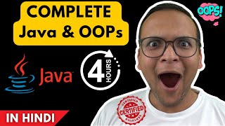 Java and OOPs 🔥 | Complete हिंदी में (With Project)