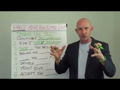 How to Pass Your Real Estate License Exam the First Time: Taking the Test How to Pass Your Real Estate License Exam the First Time: Taking the Test