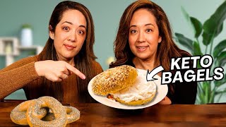 Can We Make Keto Bagels & Chips With 2 Ingredients?