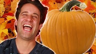 People Try Pumpkin-Flavored Treats