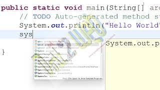 Part 1- How to Execute Advance Java Basic Program using Eclipse IDE