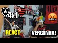 REACT BOTAFOGO 4 X 1 FLAMENGO REAÇÕES FLAMENGUISTAS MELHORES MOMENTOS BRASILEIRÃO 2024