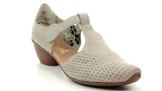 Rieker 43736-40 Light taupe comfort shoes