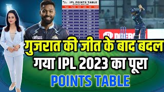 IPL 2023 Today points table।GT vs DC After match points table।ipl 2023 points table।DC vs GT 2023