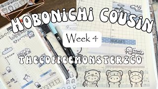 Hobonichi Cousin | Plan With Me | TheCoffeeMonsterzCo