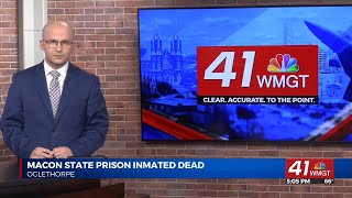GDC reports second Middle Georgia inmate death this week