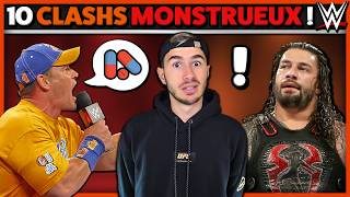 10 clashs MONSTRUEUX à la WWE !