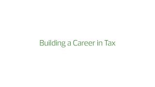 Careers in Tax