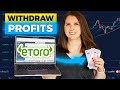 WANT TO WITHDRAW your PROFITS from Investing with ETORO ? REAL LIFE EXAMPLE (STEP BY STEP)