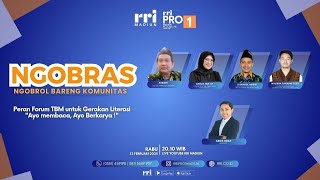 NGOBRAS Forum TBM Jawa Timur  - Peran Forum TBM untuk Gerakan Literasi \