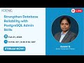Strengthen Database Reliability with PostgreSQL Admin Skills
