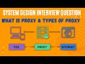 What is Proxy| Types of proxy | System Design Interview Preparation