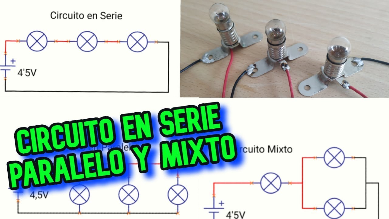 Circuito En Serie, Paralelo Y Mixto. ``Conexión Y Funcionamiento ...