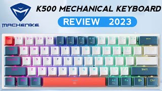 Machenike K500-B61 Review: New Budget 60% Hotswap Mechanical Keyboard (2023)