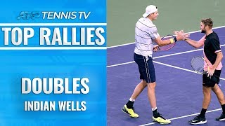 Top Indian Wells ATP Doubles Rallies!