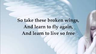 Mr Mister - Broken Wings (lyrics on screen)