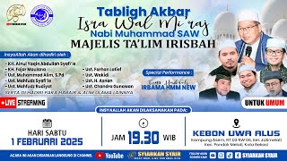 🔴Live | Peringatan ISRA MI'RAJ NABI MUHAMMAD SAW di MAJELIS TA'LIM IRISBAH, Kp. Asem, Jatimelati