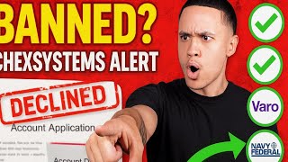 3 Banks That APPROVE You Without ChexSystems in 2025 (Open an Account FAST!)