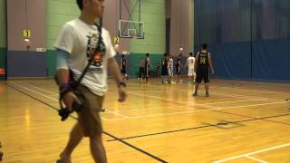 KBLWE 20140907 北聯體育會 (白) VS NAVY (藍) Q3