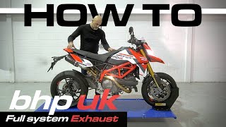 This is How to Fit the BHP UK Ducati Hypermotard 950 Exhaust!