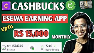 New eSewa Earning App | Download गर्ने बित्तिकै Rs 1100 Bonus💸 Online Earning App In Nepal