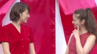 長澤まさみ、武井咲が登場！2人にとって「○○開きとは」...　「チヨコびらき宣言セレモニー」