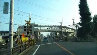 車窓からの景色　　鶴巻温泉　鶴巻温泉駅