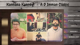 Kannana Kanney | Quaran'Tunes' | D Imman | International Virtual Cover Series |  Ganesh Venkataraman