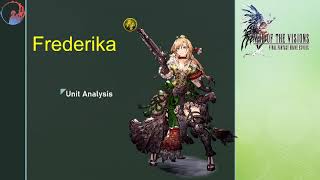 WOTV [Frederika] Unit Analysis