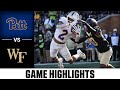 Pitt vs. Wake Forest Game Highlights | 2023 ACC Football