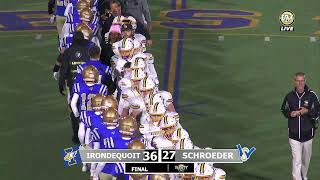 Schroeder v Irondequoit Football 10.13.23