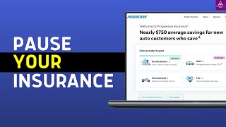 How to Pause Progressive Insurance (EASY)