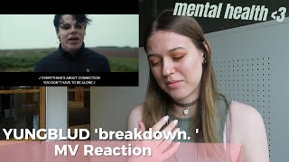 YUNGBLUD 'breakdown.' MV Reaction