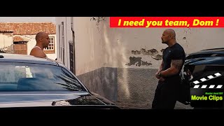 I need your team, Dom! Fast And Furious 6 - Vin Diesel, Paul Walker