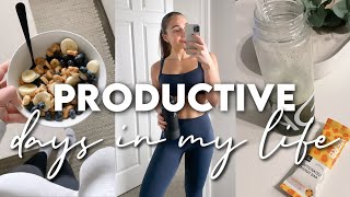 PRODUCTIVE VLOG | Sauna, Morning Routine, Hauls, Spin Workout!