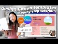 How to Design Canva Templates to Sell on Etsy 👩‍💻 FULL BEGINNER'S DIGITAL PRODUCTS TUTORIAL FOR ETSY