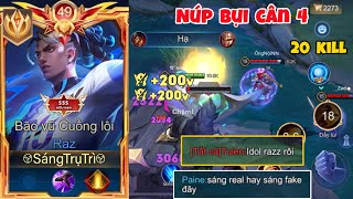 Đừng Ăn Tà Thần Khi Top 1 Raz Còn Sống Vs Pha Cân 4 Bán 3 Món Đồ Khiến Team Bạn Bất Lực