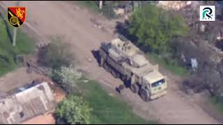 Ukraine war footage, Ukrainian forces destroy Russian Pantsir-S1 air defense system near Bakhmut