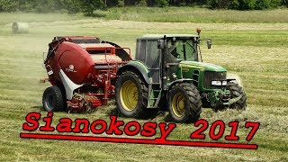 Sianokosy - 2017 - JOHN DEERE , LELY, KUHN, SIPMA, URSUS !!!