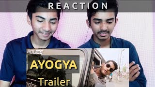 REACTION ON | Ayogya | Trailer | Vishal | Raashi Khanna | by AS Presents