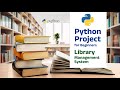 Library Management System || Python Project for Beginners || Python || Code With Shahul