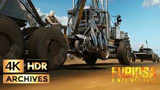 FURIOSA: A MAD MAX SAGA |4K-HDR| Octoboss assault on the War Rig ● Part 1 of 2 ● (2024)