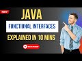Java Functional Interfaces Explained | Java 8 Tutorial