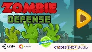 Zombie Defense game code | Zombie | Unity Source code